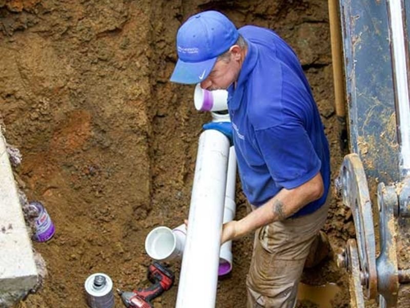 sewer line repair | bluesky plumbing