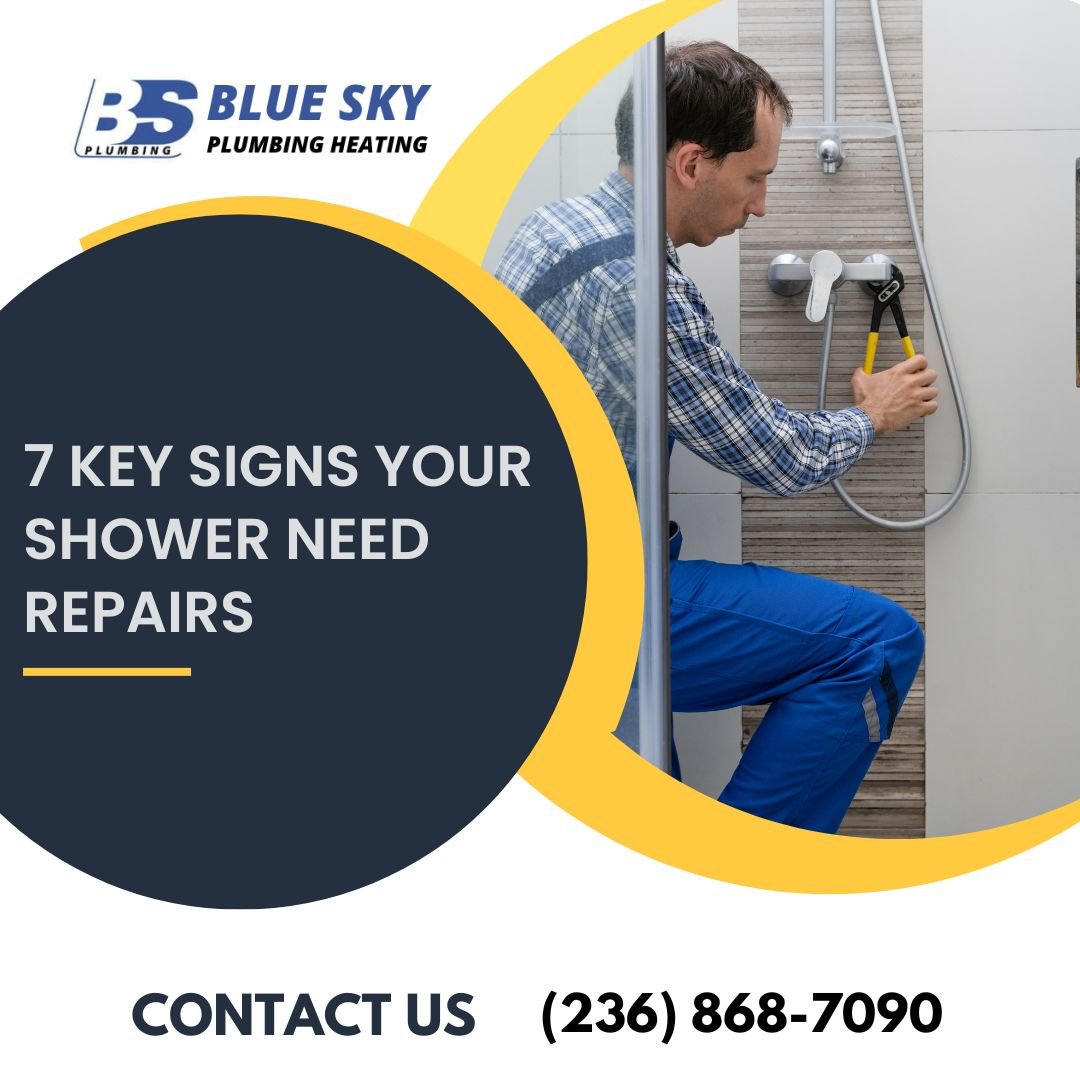 7 Key Signs your Shower Need Repairs