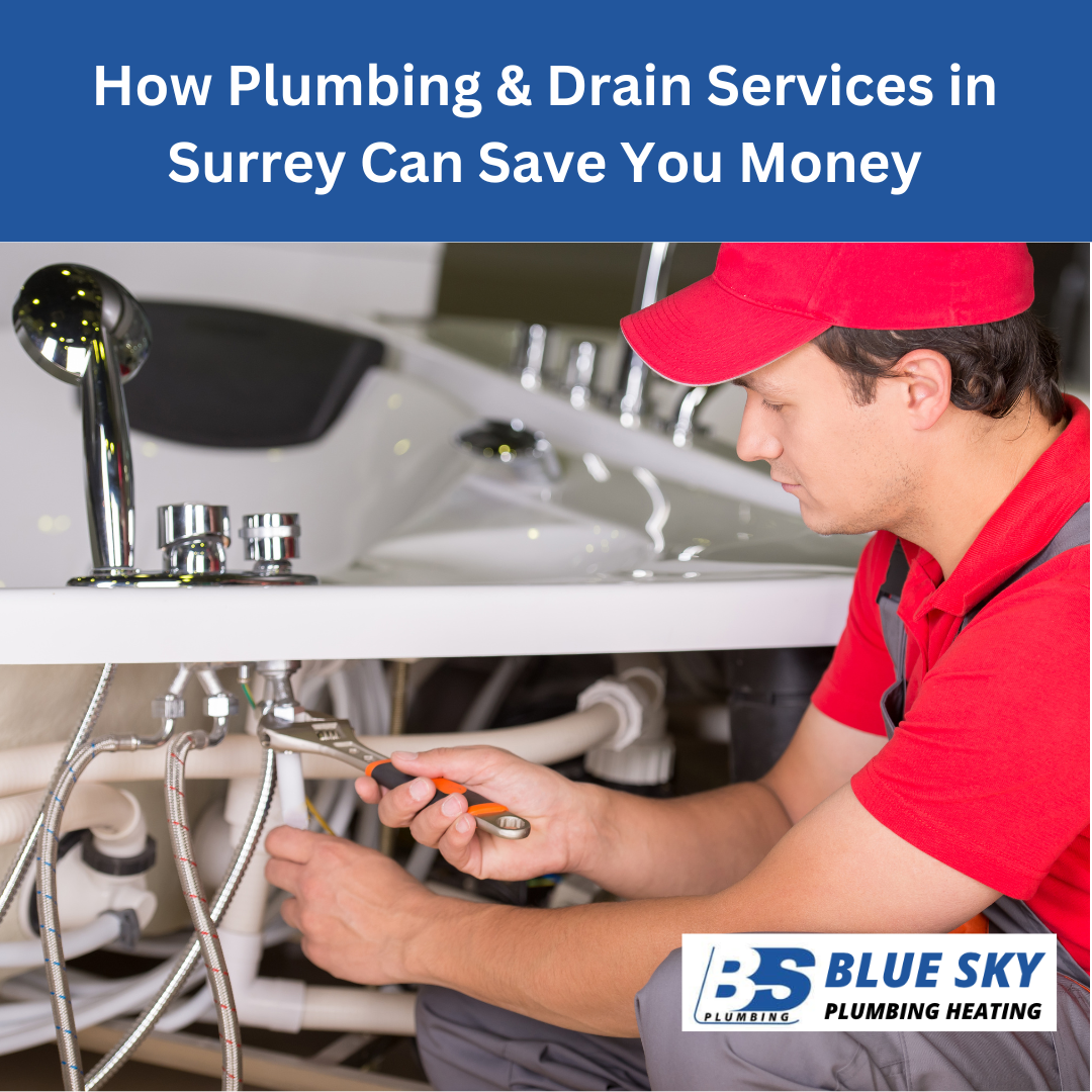 How Plumbing & Drain Services in Surrey Can Save You Money